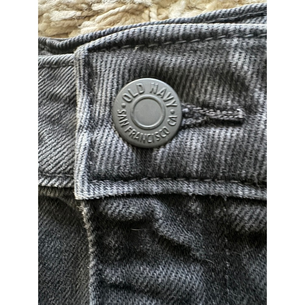 Old Navy Black Denim Jean Skirt Size 2 - Picture 4 of 7